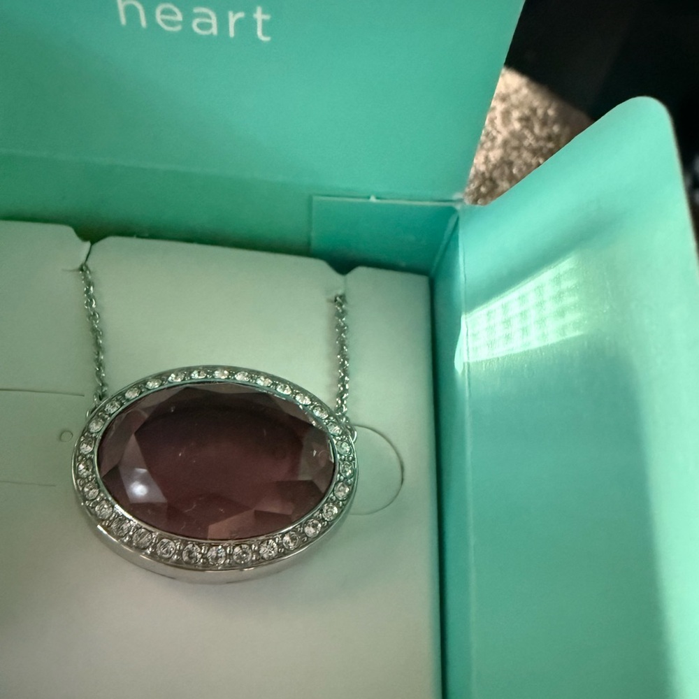 Elegant Amethyst Locket Necklace